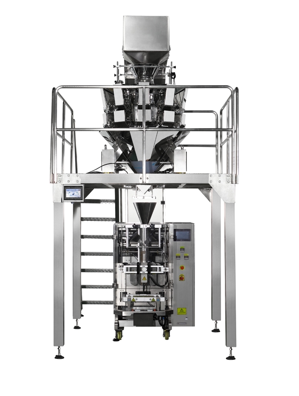 Automatic 4 Side Seal Vffs Packaging Machine MultiFunction Pillow Bag