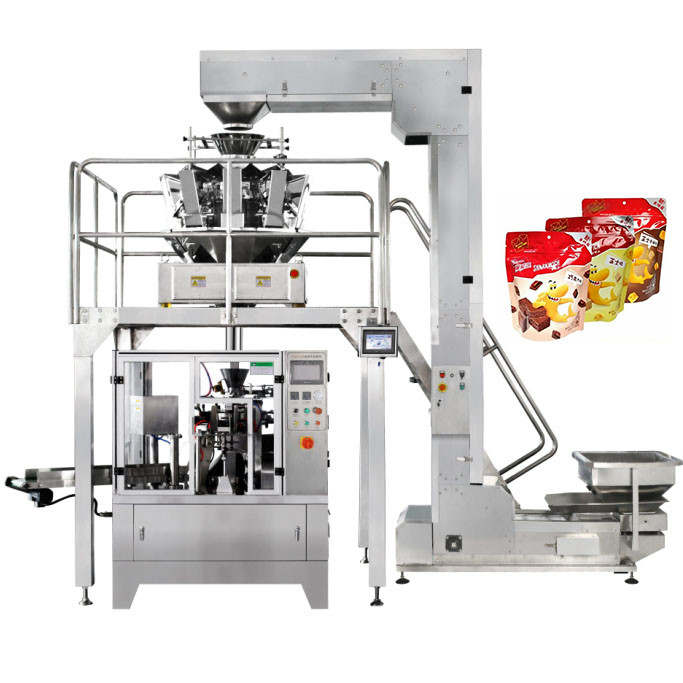 Full Automatic Chips Rotary Filling Machine Pouch Type