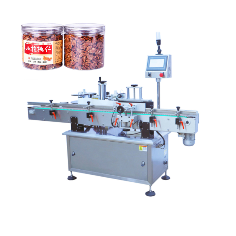 Round Bottle Auto Labeling Machine Printing 25 - 60 Pcs/Min