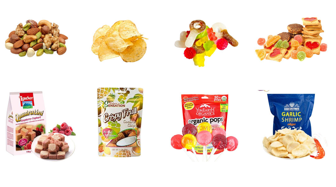 Multi-function 300g 500g Flat Pouch Nuts Cashew Nuts Packing Machine