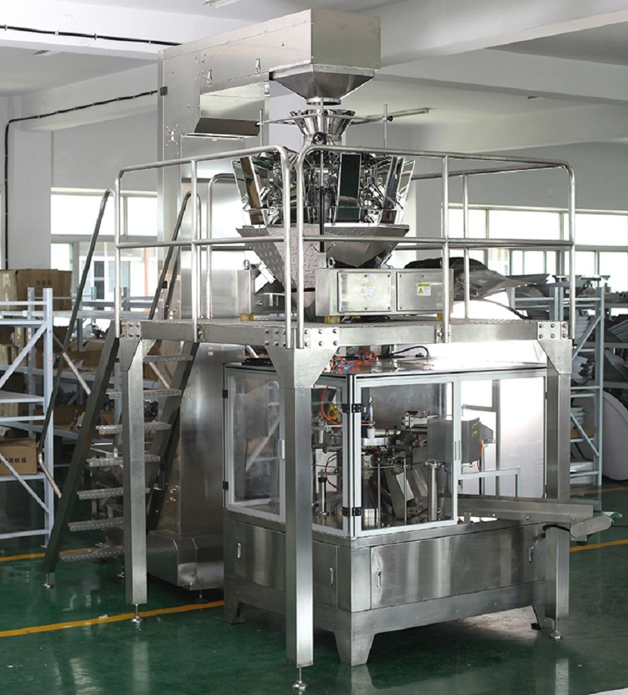 Multi-function Rotary Doypack Stand-up Bag Packing Machine Chickpeas Packing Machine