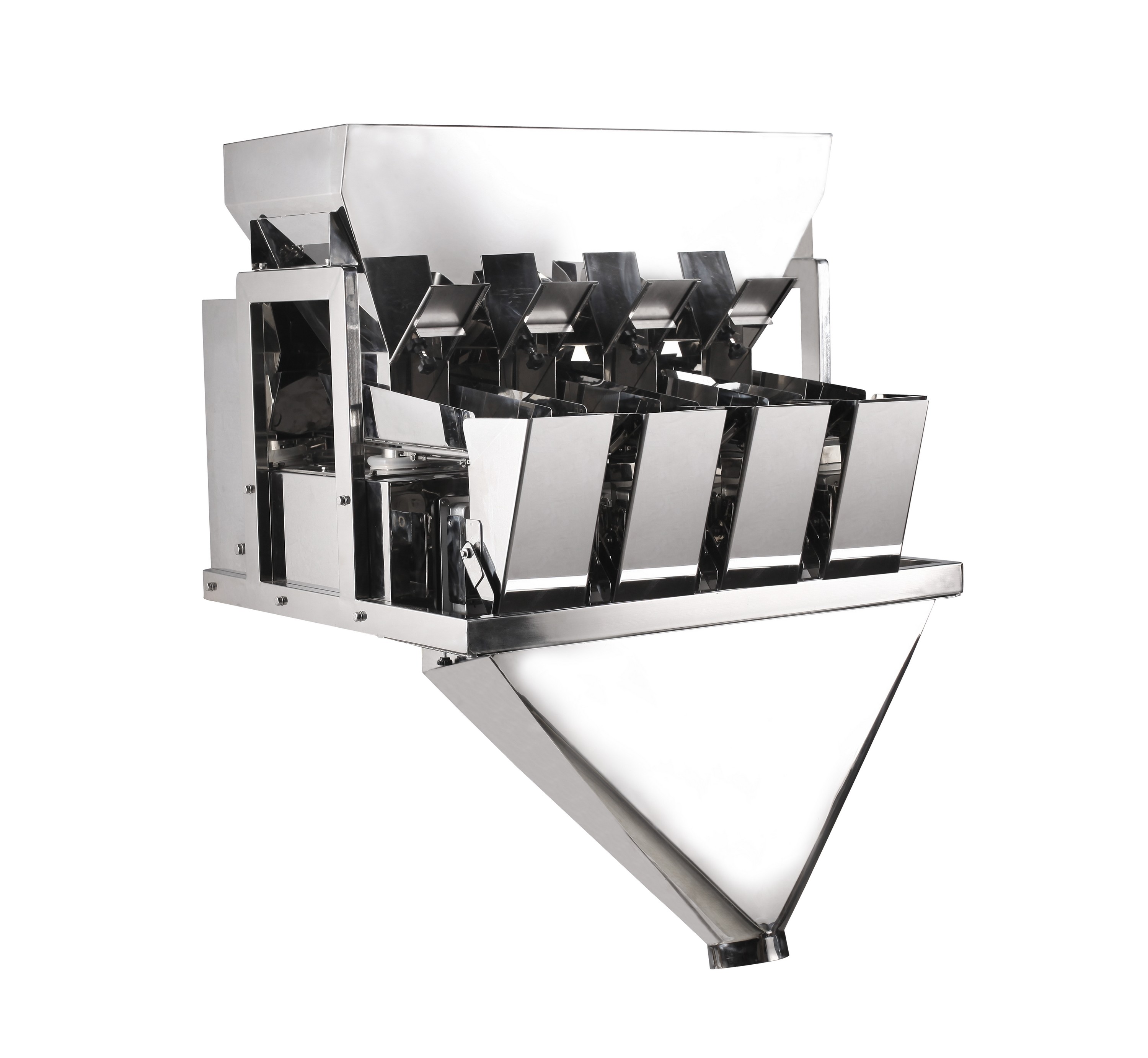 Grain Coffee Beans Oat 4 Head Linear Weigher 10 - 2000g Full Automatic