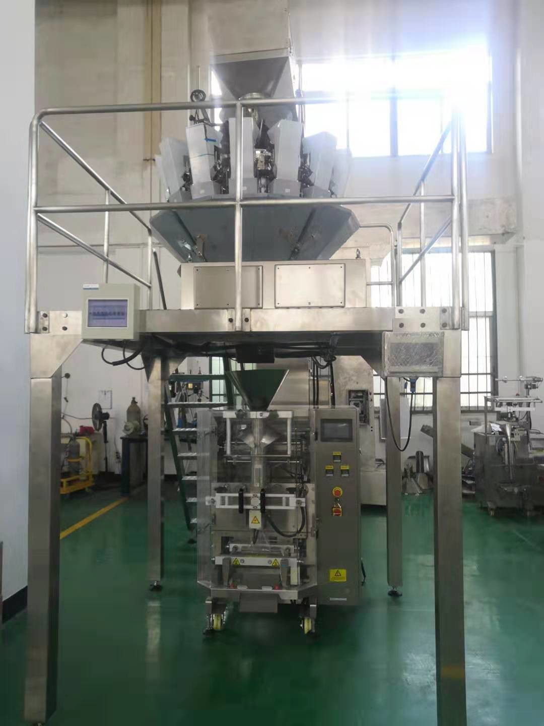 220V 60Hz 420 VFFS Snack Food Packaging Machine