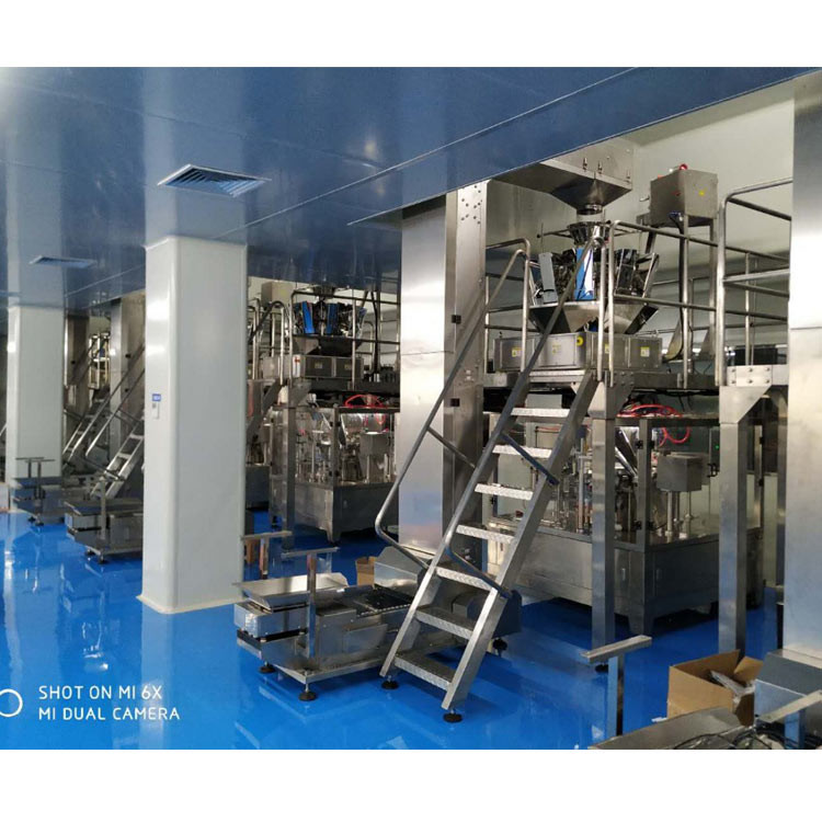 Banana Chips 1.5g Multihead Weigher Packing Machine
