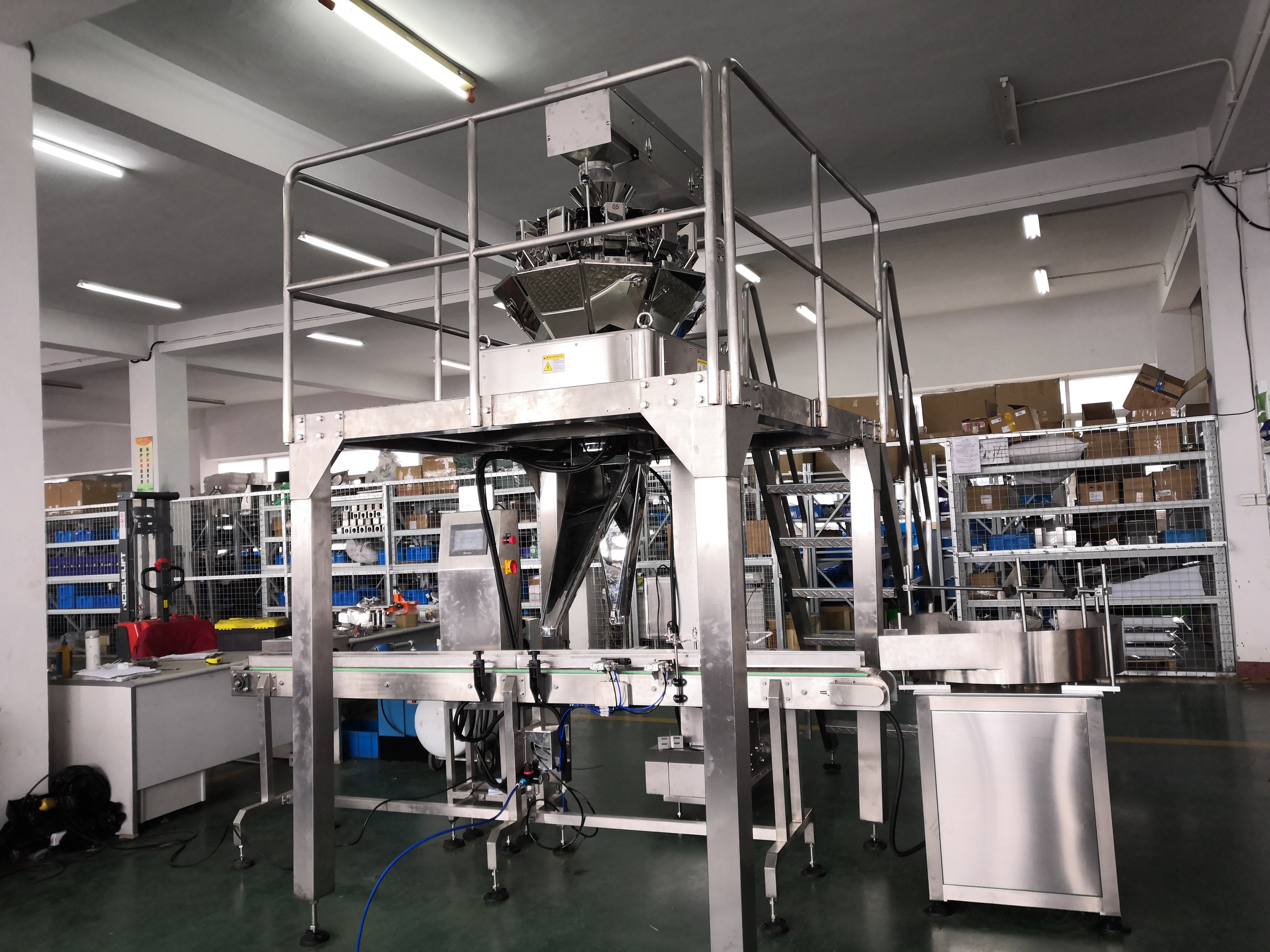 SS304 Plastic Box Packing Machine