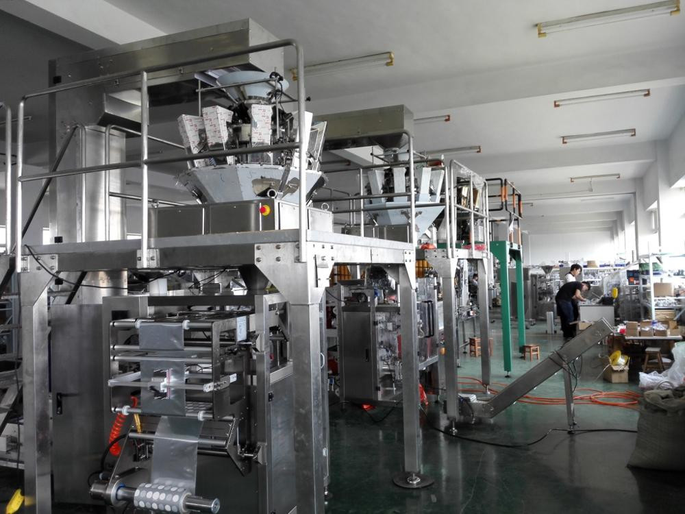 Automatic Food Popcorn Vffs Packing Machine Cashew Nut peanut Packaging Machine