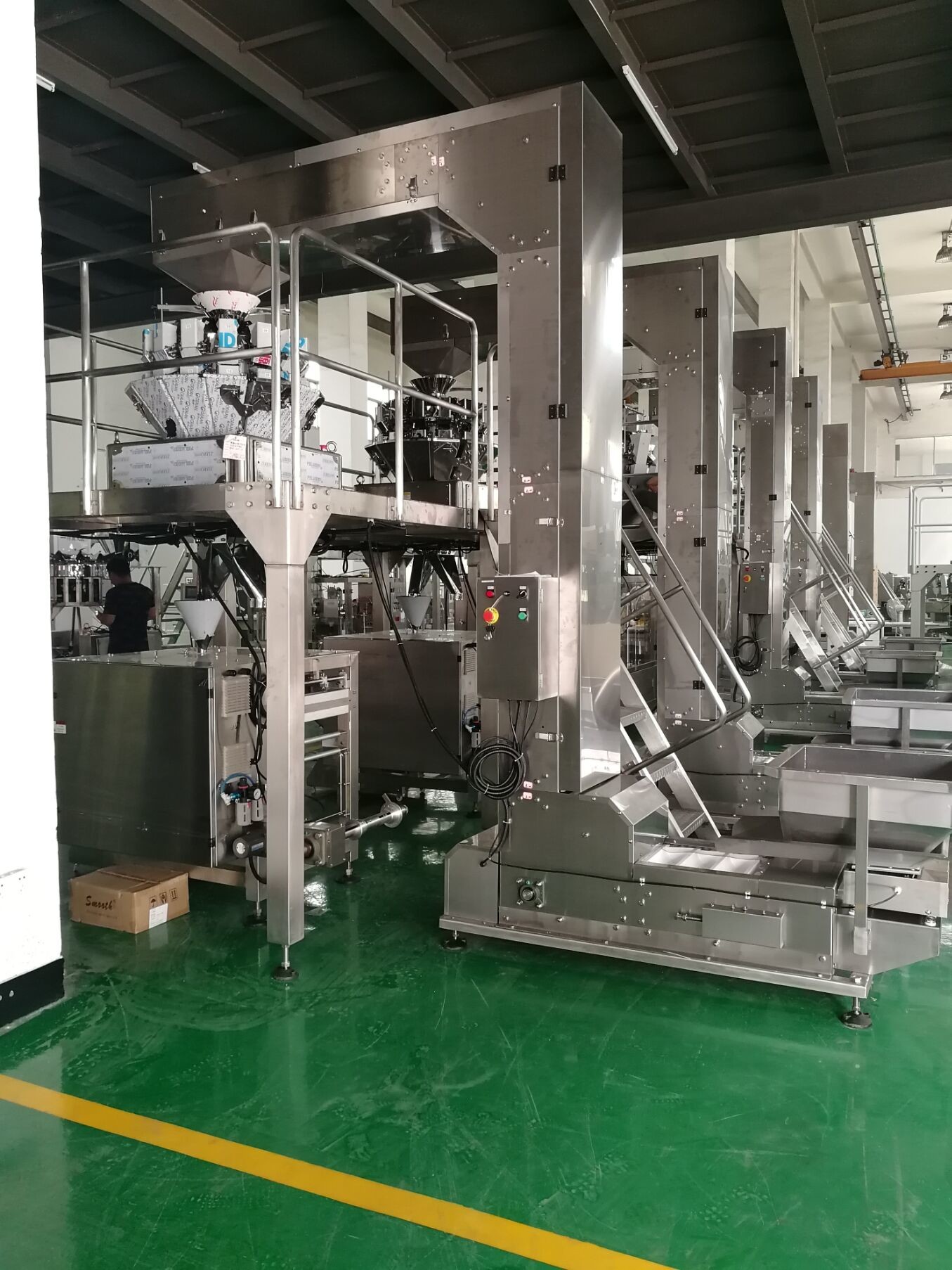 Automatic Popcorn Packing Machine Puffed Rice Chip Snacks Packaging Machine