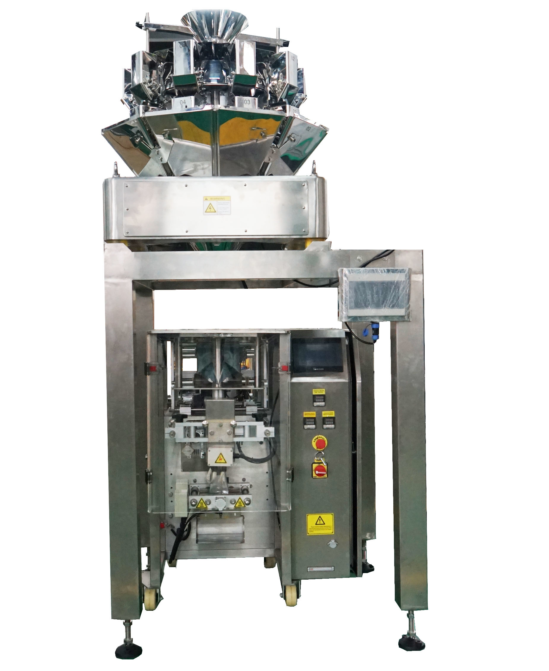 120bags/Min Mini Automatic 14 Head Multihead Weigher Herb Filling Machine